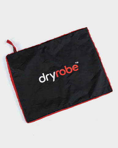 Dryrobe® CUSHION COVER - BLACK/RED