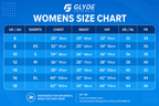 GLYDE WOMENS FASTBACK ONE PIECE SWIMSUIT - BLACK