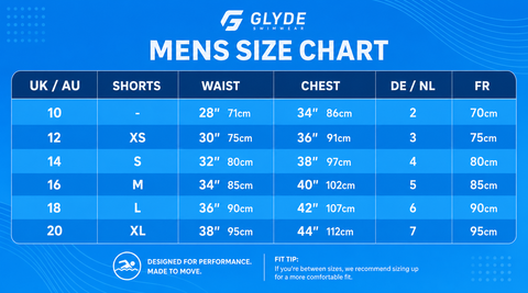 GLYDE MENS 8CM BRIEF - BLACK