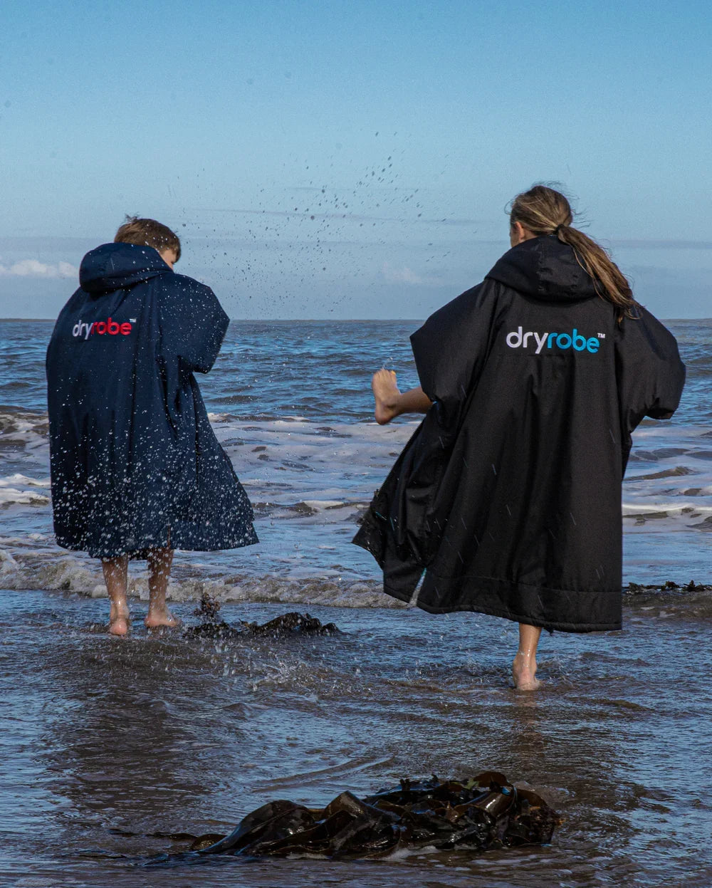 DRYROBE ADVANCE YOUTH LONG SLEEVE - BLACK/BLUE