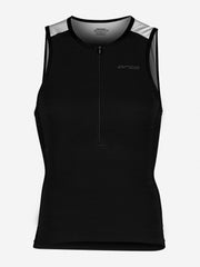 ORCA MENS ATHLEX SLEVEELESS TOP - BLACK/SILVER