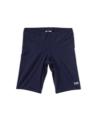 TYR Boy's Durafast One Jammer Swimsuit - Navy