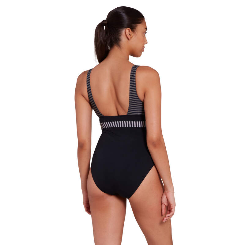 ZOGGS WOMENS SEAFARER SQUARE BACK ONE PIECE SWIMSUIT