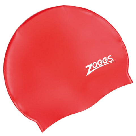 ZOGGS RED SILICONE CAP  COPY